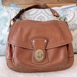 Coach Ali Saddle Leather Shoulder Bag in Wonderful Condition
